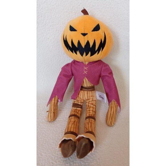 Disney Kidrobot The Nightmare Before Christmas Jack Pumpkin King 10" Plush - Picture 1 of 8